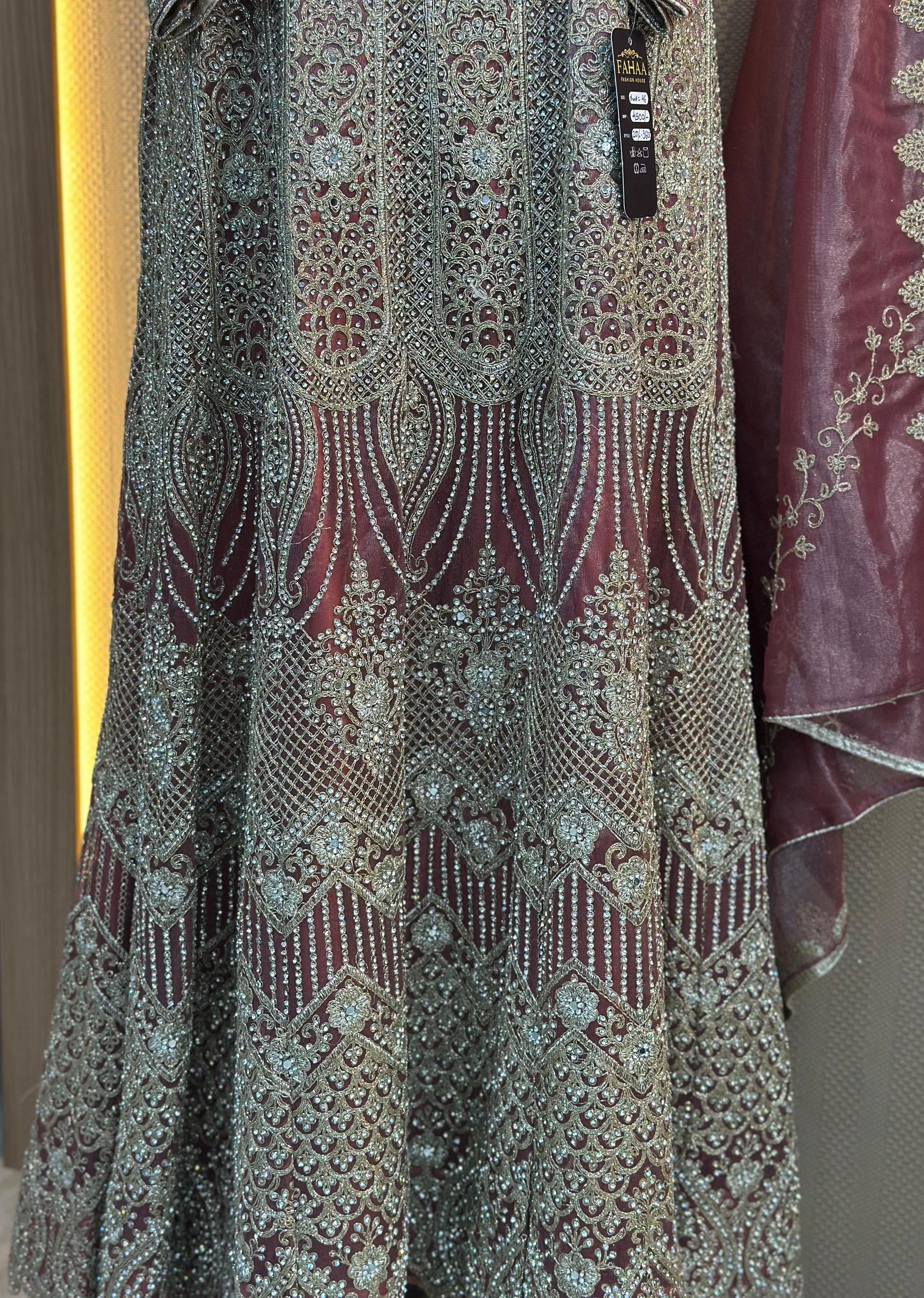 860 Readymade Anarkali Gown