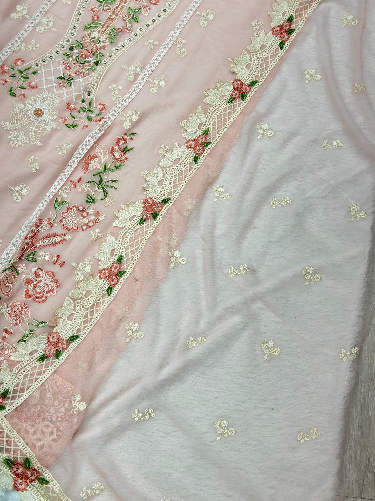 875 Semi-Stitch OG Zainab Fazlani Riwayat Formal Chiffon Collection