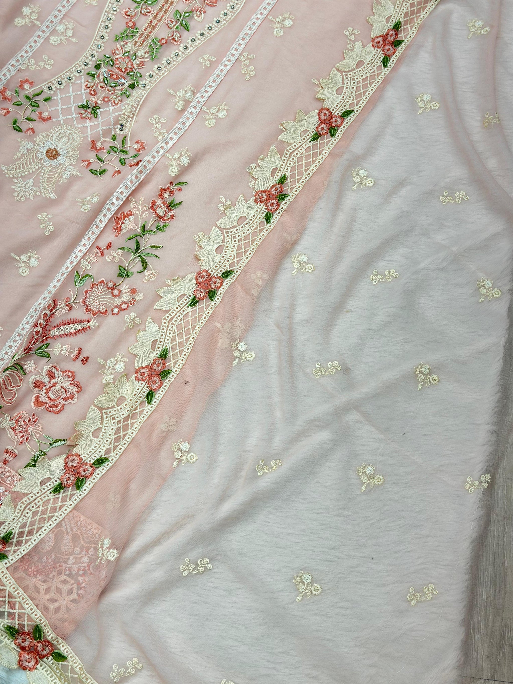 875 Semi-Stitch OG Zainab Fazlani Riwayat Formal Chiffon Collection