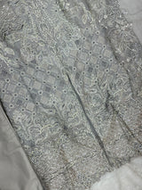 1430 Heavy Pakistani Partywear - Grey
