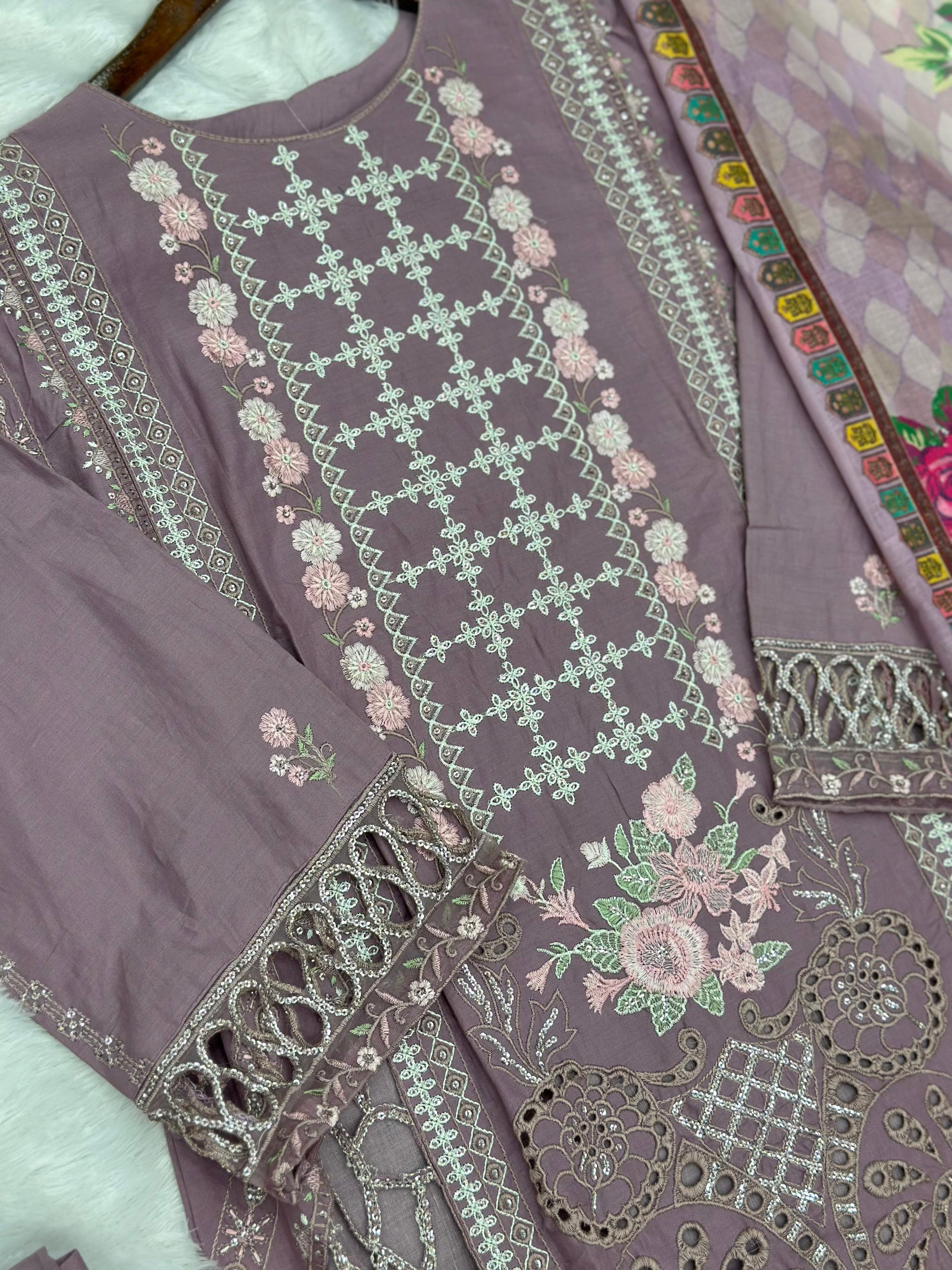 643 Premium Pakistani Lawn Suit