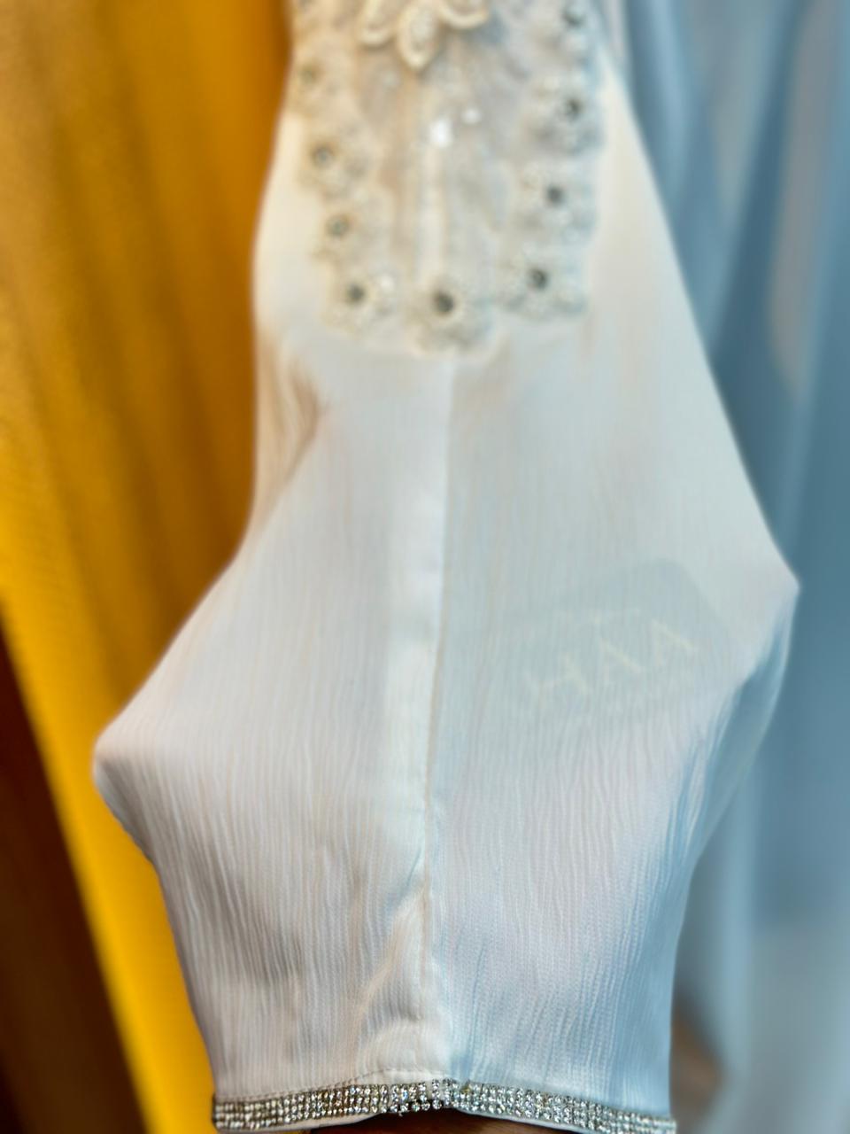 648 The Premium Abaya - Off White