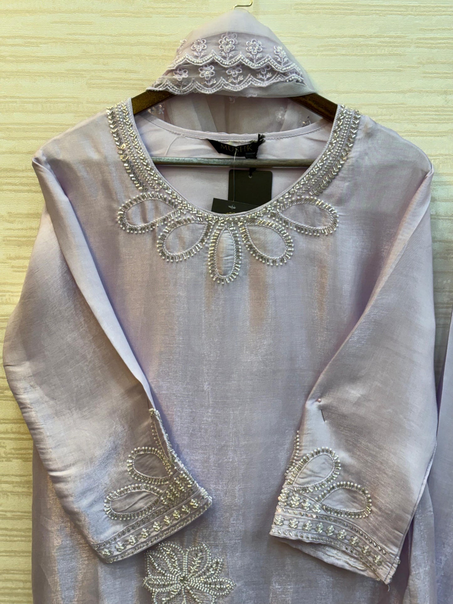 549 Mushq Farshi Salwar - Lavender