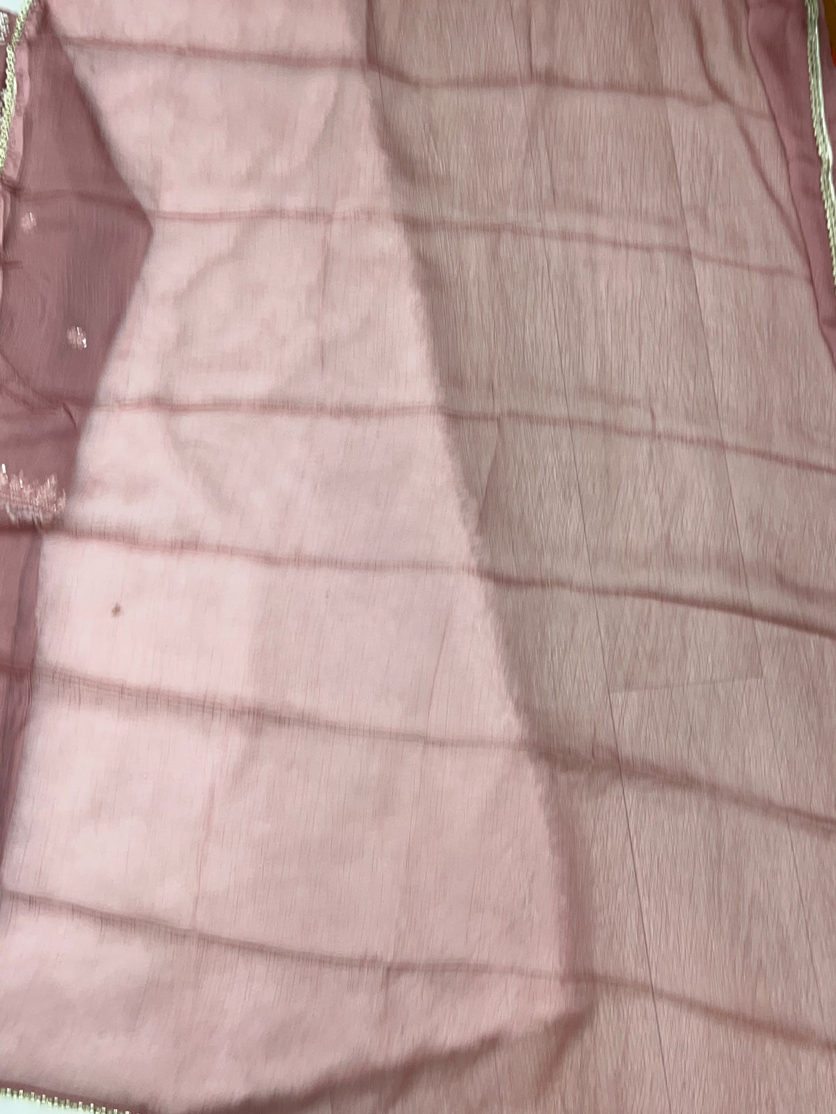 1429 Heavy Pakistani Partywear - Pink