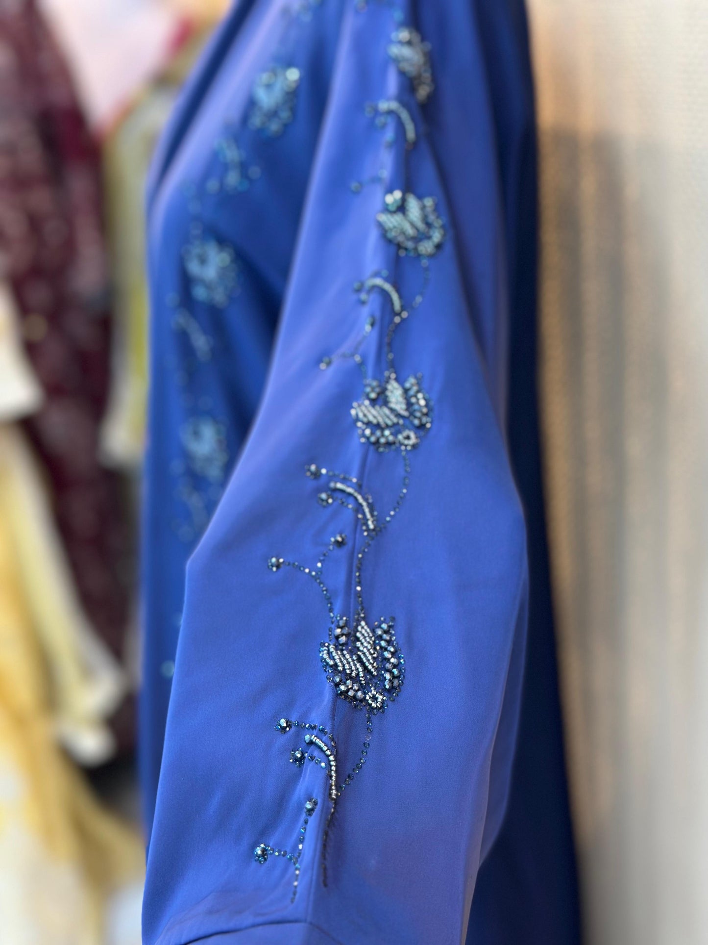 650 The Premium Abaya - Sapphire