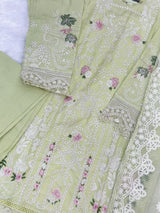 824 Pakistani Lawn Cotton Suit