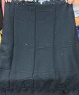1442 Motifz Unstitched Partywear - Black