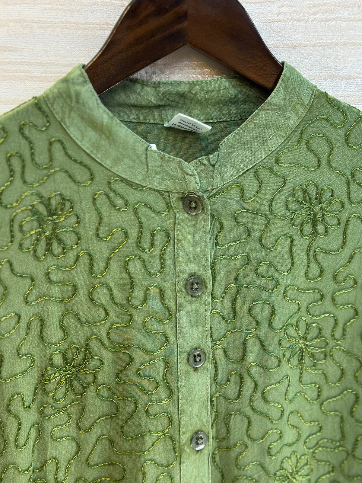1399 Kashmiri Embroidered CoordSet - Green