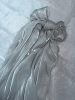 601 Organza Hijab - Silver