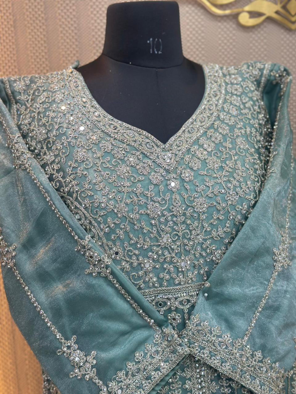 863 Readymade Anarkali Gown