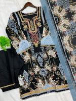1288 Pakistani Embroidered Suit - Vandana Sobia Nazer