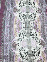 1449 Pakistani Embroidered Suit - Plum Purple
