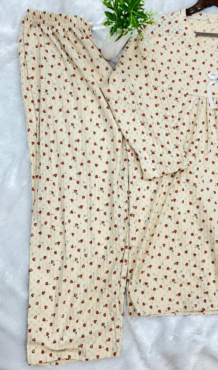 1340 Korean Bow Night Wear