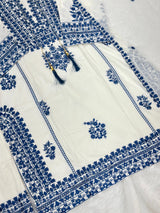 798 Readymade Pakistani Palazzo Coord-Set
