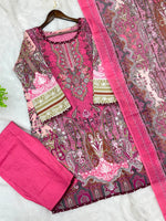 1309 Pakistani Embroidered Suit - Vandana Aarzu