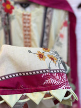 401 Floral Lawn Suit