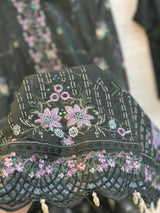 403 Floral Lawn Suit