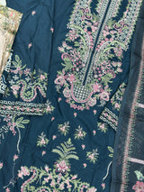 837 Elaf Pakistani Unstitched Lawn Suit