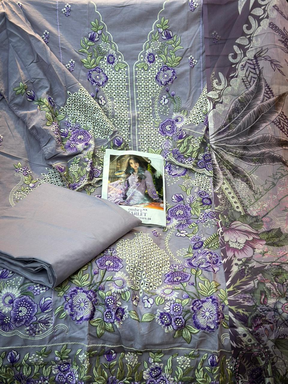 532 Maria-B Unstitched suit
