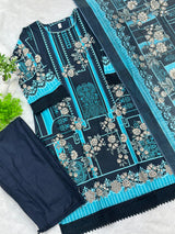 1079 Pakistani Printed Suit