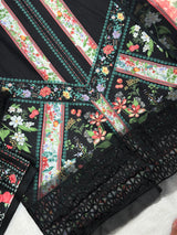 987 Unstitched Casual Lawn Suit