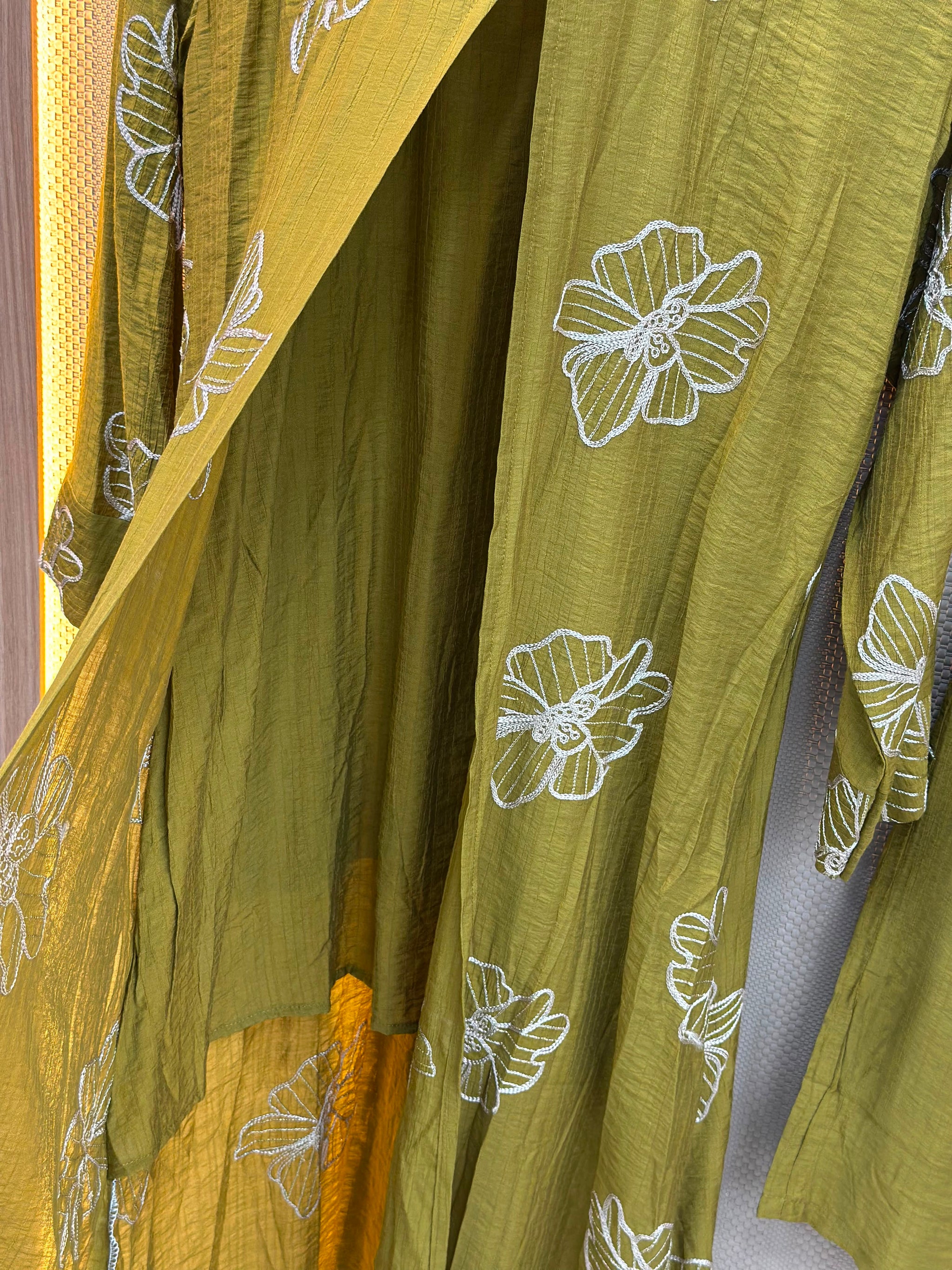 925 Modest Long Coord-Set -  Mustard