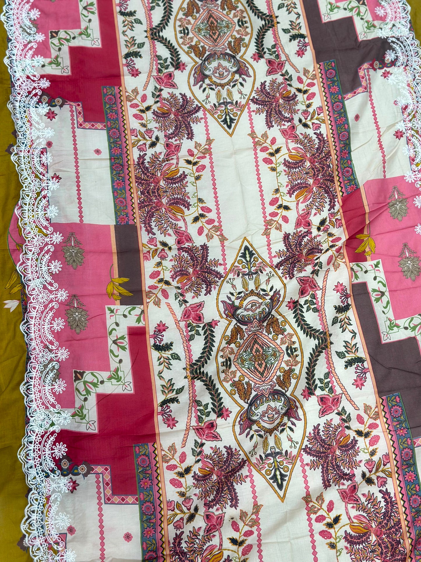 980 Unstitched Jihan Needle Wonder Lawn Suit