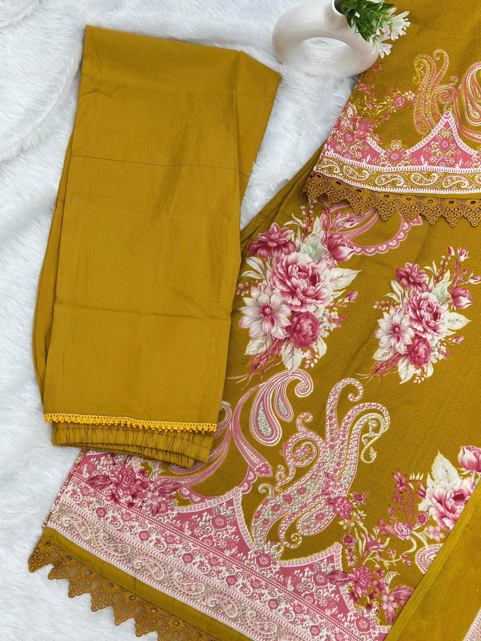 961 Pakistani Printed Suit