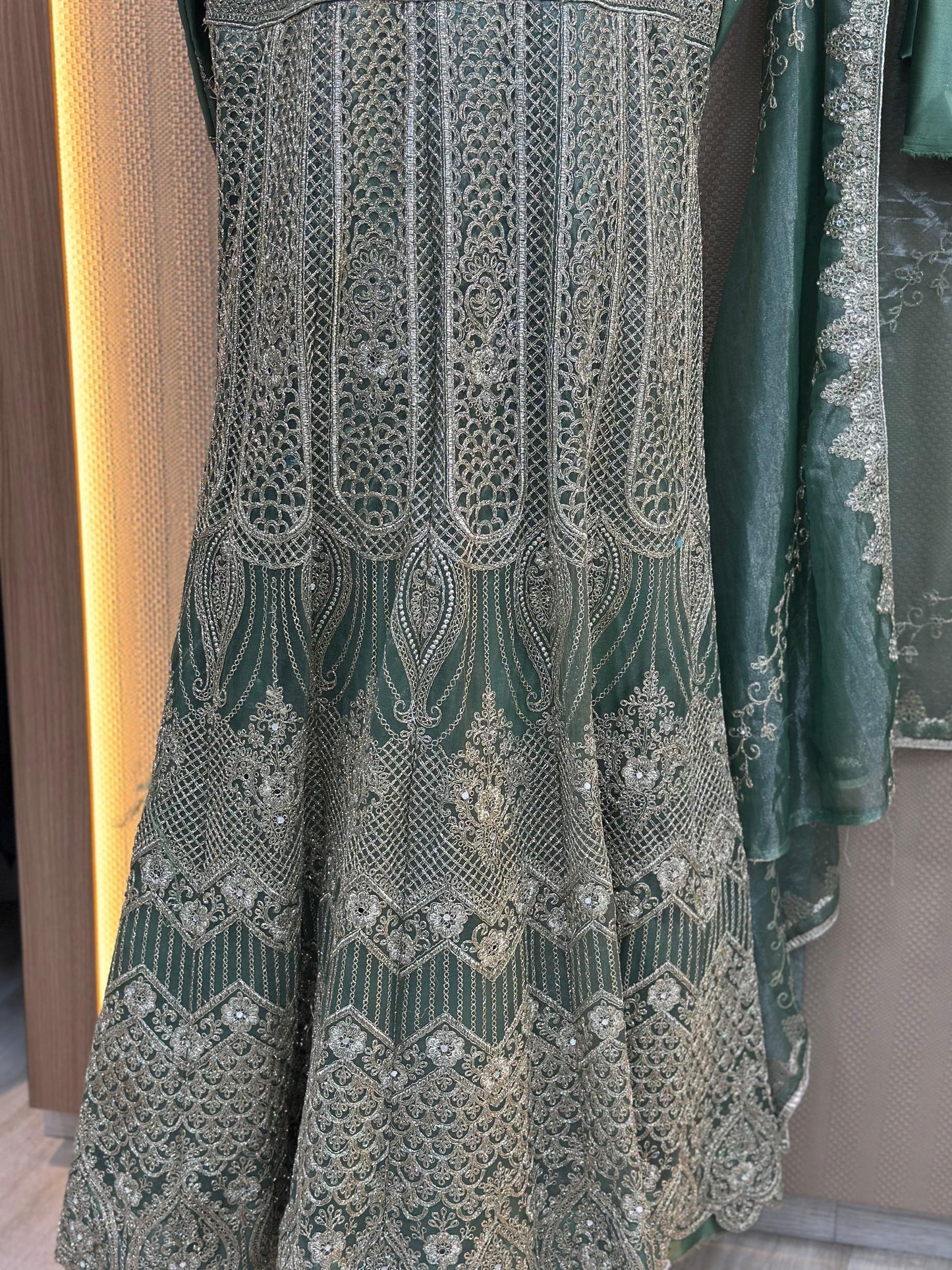 861 Readymade Anarkali Gown