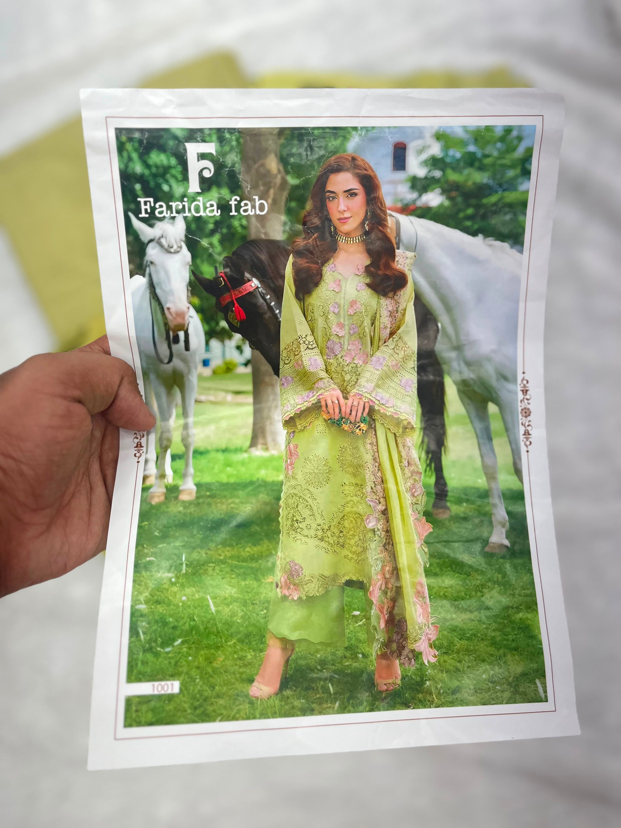 1037 Unstitched Casual Cotton Suit