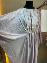 1135 The Premium Abaya - Pink