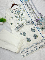 827 Pakistani Lawn Cotton Suit