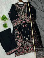 1146 Premium Pakistani Partywear - Black
