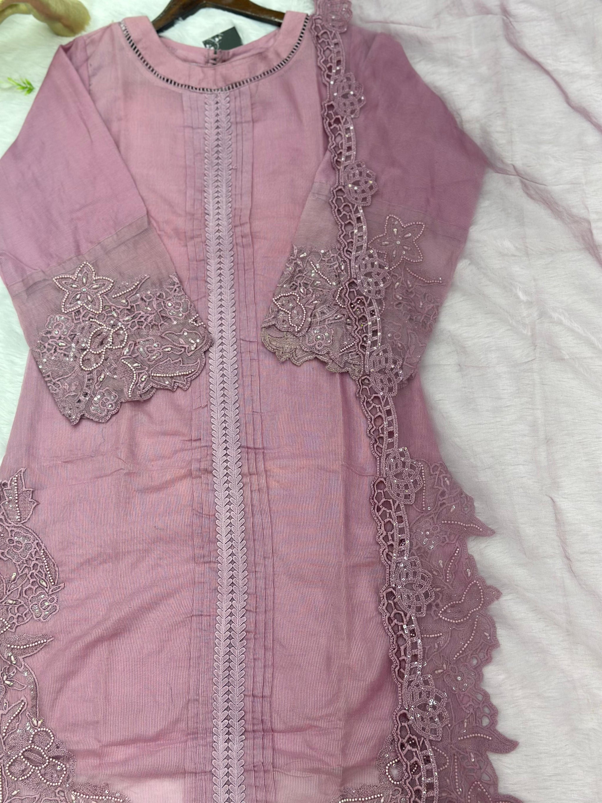 624 Premium Pakistani Party Wear - Pink