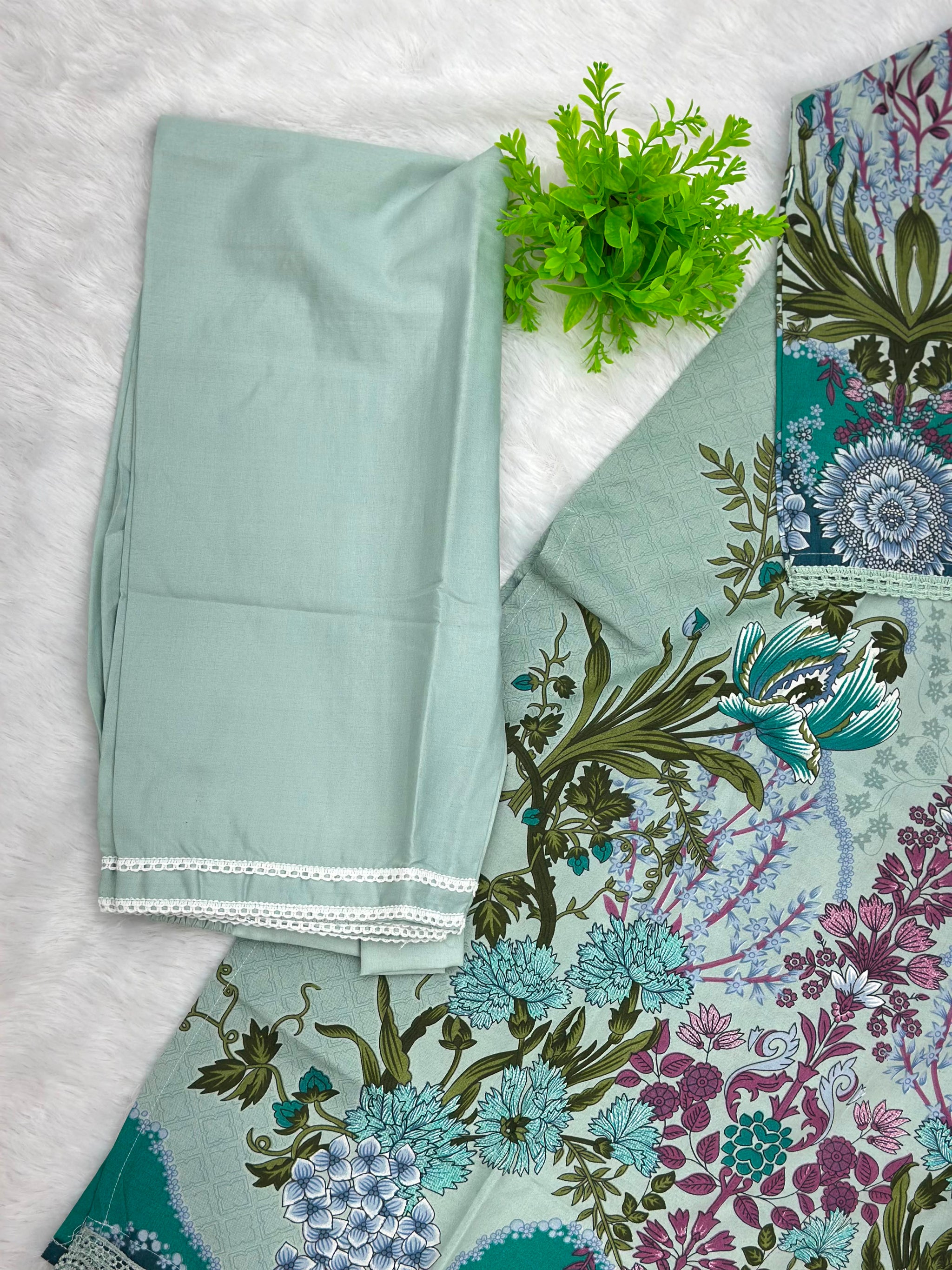 1050 Pakistani Embroidered Suit