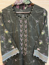 403 Floral Lawn Suit
