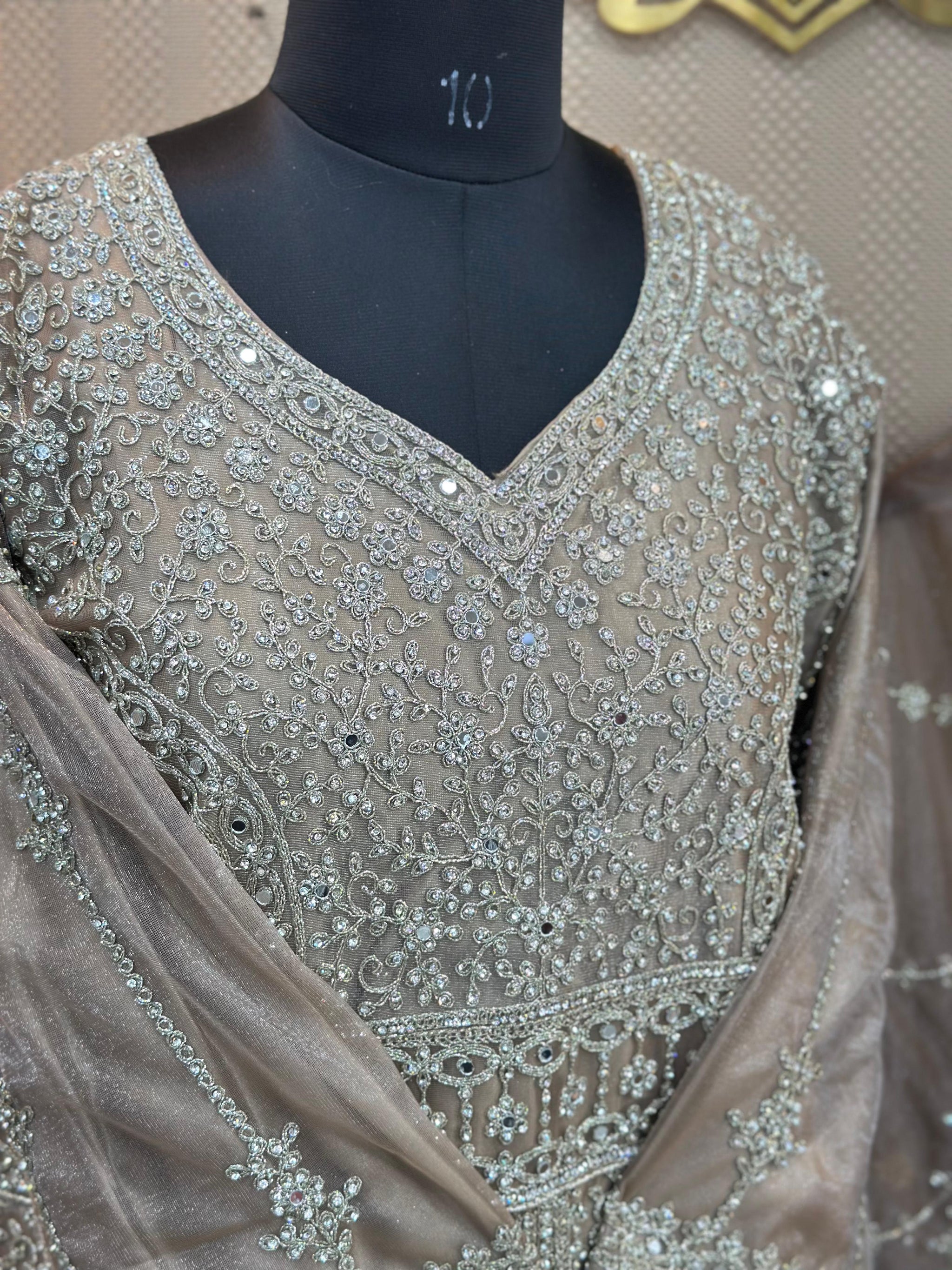 862 Readymade Anarkali Gown