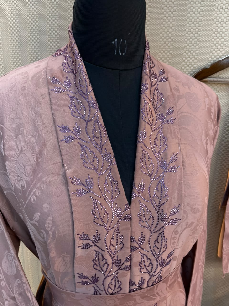 1124 The Premium Abaya - Rose Taupe