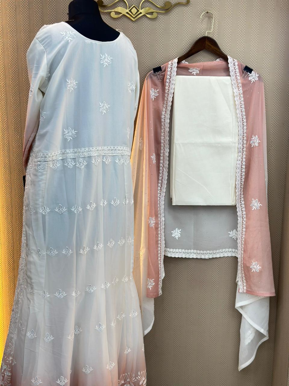 864 Readymade Anarkali Gown