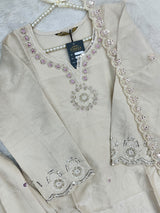 1431 Heavy Pakistani Partywear - Peach