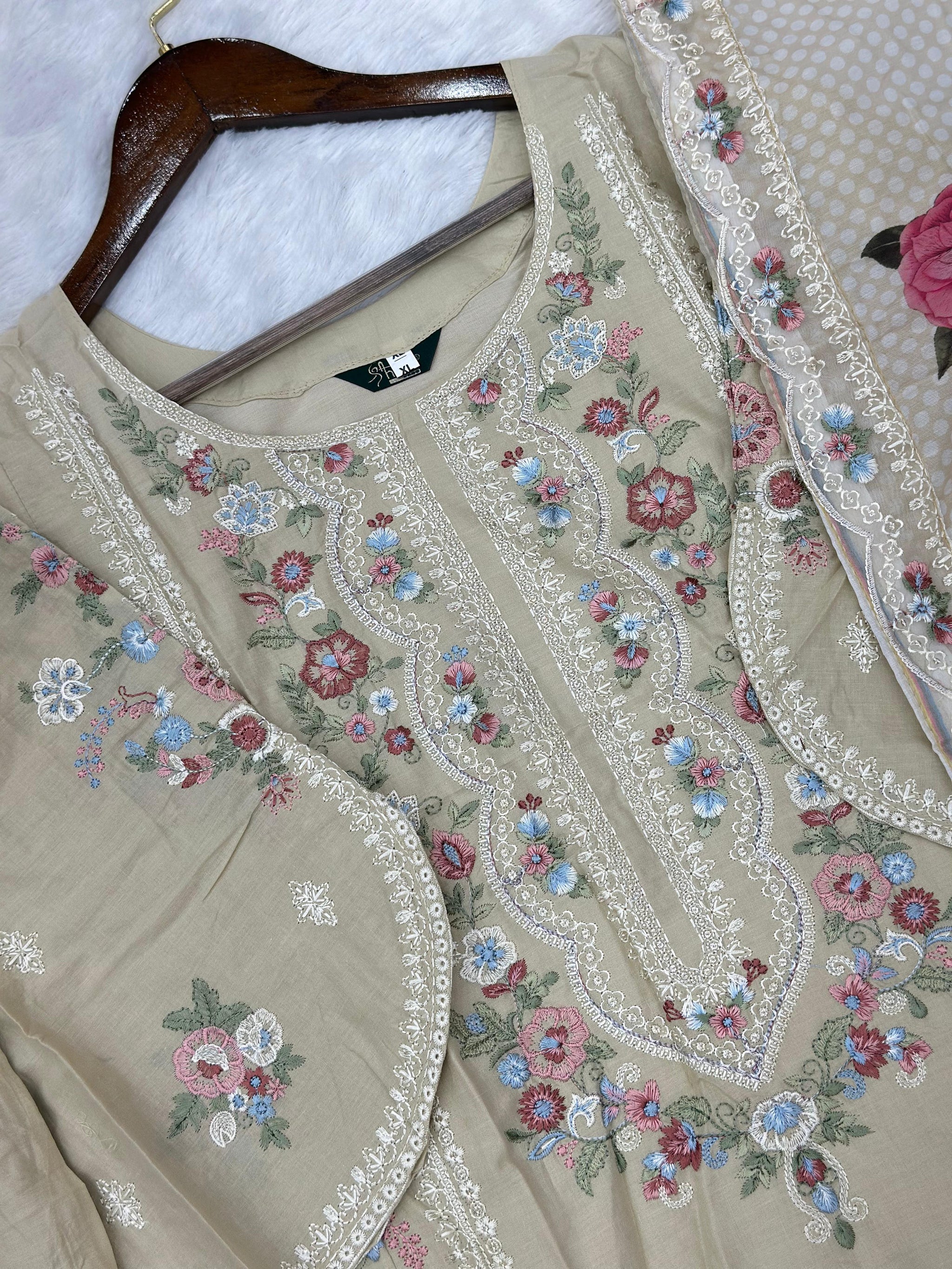 776 Readymade Pakistani Heavy Embroidered Coord-Set