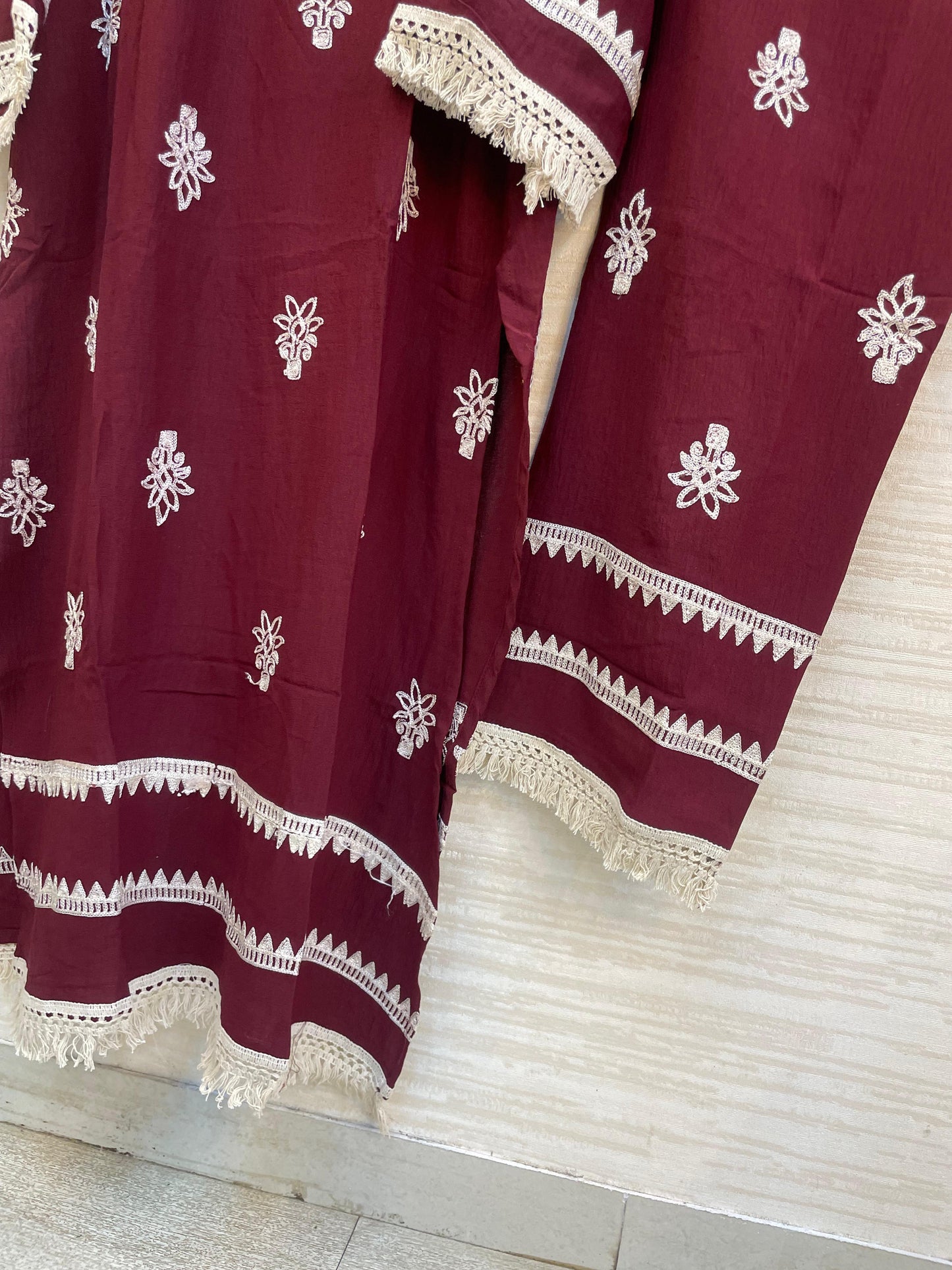 906 Modest Long Coord-Set - Magenta