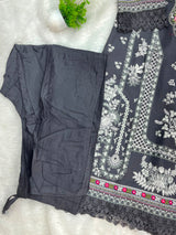 1226 Pakistani Embroidered Suit
