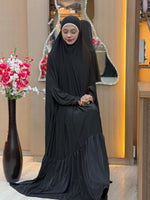 600 Long Namaz Wear Cloth - Black