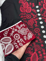 1096 Readymade Customize Embroidered 2-Pcs Coordset