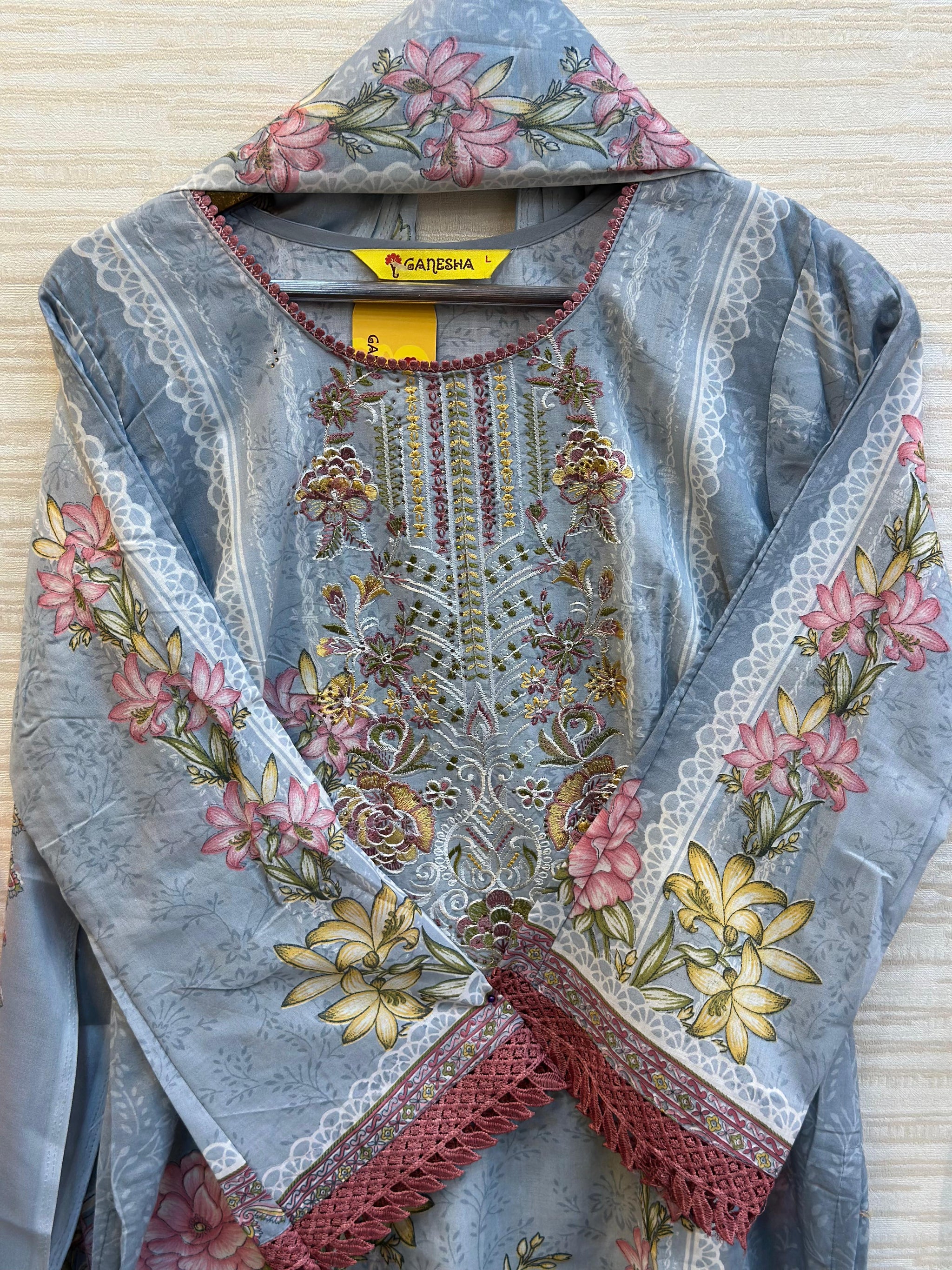 426 Jade Pakistani Embroidery Suit