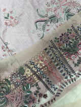 967 Unstitched Pakistani Embroidered Suit