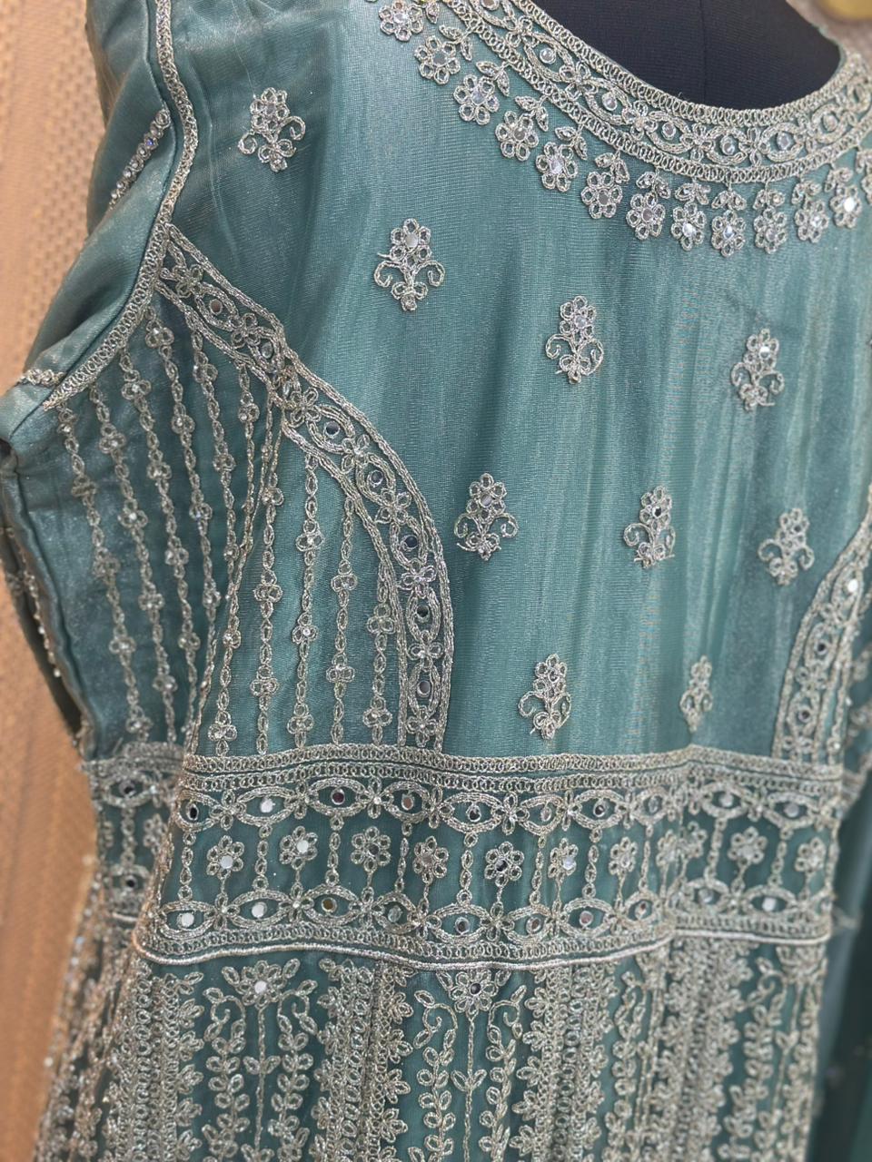 863 Readymade Anarkali Gown