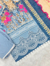 928 Pakistani Embroidered Suit