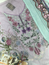 999 Unstitched Casual Lawn Suit